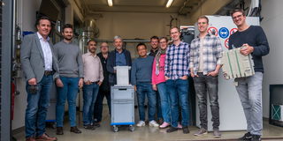 Technologie-Exkursion Volterion Foto vom Lehrstuhlausflug